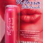 VICTORIA SILK TOUCH LIPSTICK LIPBALM VANILLA, COOKIE, STRAWBERRY, CHERRY 4.8gr
