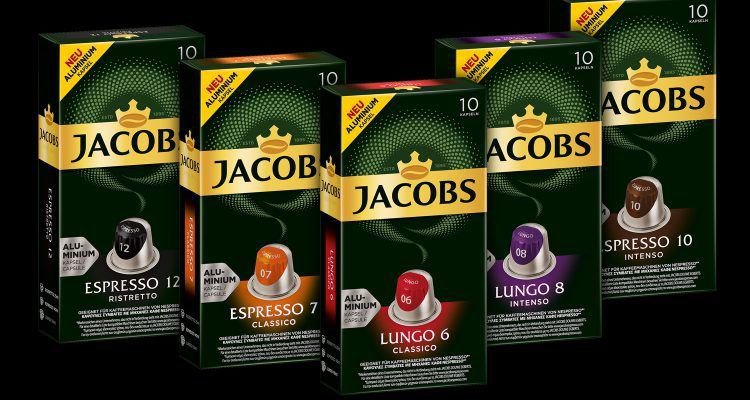 Jacobs Nespresso Compatible Capsules 60PCs Lungo Espresso Intenso Ristretto Clas