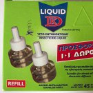 2 Mosquito and Midges Repellent Insect Fly killer - 2 Liquid Refills Odorless