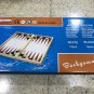 CHESS CHECKERS BACKGAMMON 3IN1 FOLDING SET BOARD GAME WOODEN BOARD FAMILY GAMES