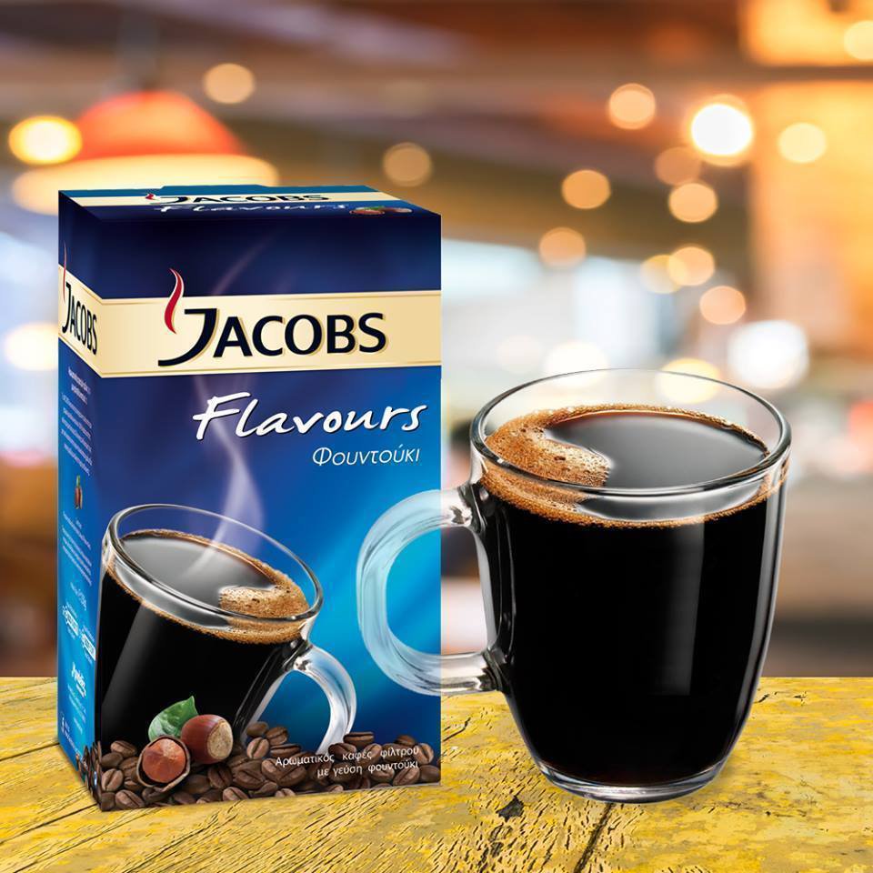 JACOBS FLAVOURS FILTER COFFEE CARAMEL HAZELNUT FLAVOR 250gr. AMAZING TASTE
