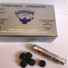 GREEK QUICK LIGHTING CHARCOAL TABLETS INCENSE COAL DISC 10 Pcs Per Roll