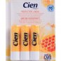 CIEN LIP BALM Multi Oil Care Complex - Shea Butter Jojoba Oil Honey Milk 3x 4.8g