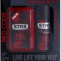 STR8 ORIGINAL SPRAY - EAU DE TOILETTE COLOGNE MEN In Tin Box 100ml + DEO 150ml
