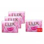 LUX BAR SOAPS 4 X 125g LUXURY SOAPS WITH ALMOND MILK, ORCHID MILK MANY TO CHOOSE