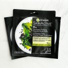 Garnier Skin active Charcoal Black Tissue Face Mask Purifying and Hydrating 1or4