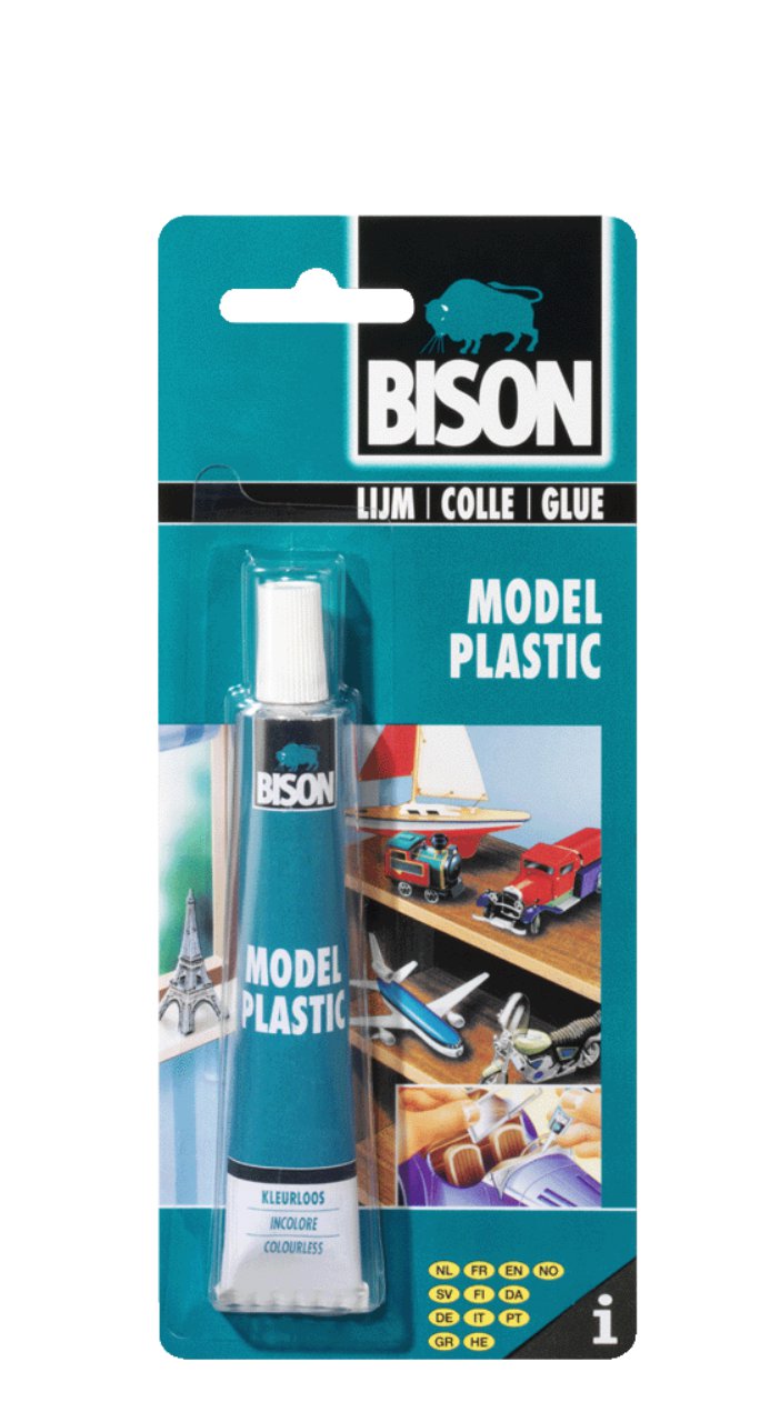 Bison Colourless Glue For Models Like Model Cars, Planes, Made Of Polystyrene