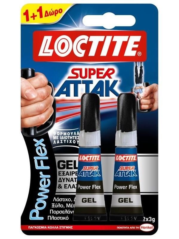 LOCTITE Super Attak Power Easy Gel Super Glue Adhesive 6g 0.21oz