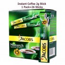 Jacobs Monarch Instant Coffee 26 Sticks sachets X 2g / 0.07 oz GERMAN COFFEE