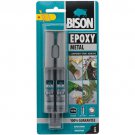 Bison Metal Epoxy 2-Component Adhesive Super Strong Waterproof Bonding Glue 24ml