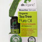 Dr Organic Tea Tree Pure Oil - Natural Antiseptic - Aromatherapy Oil 10ml