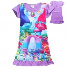 Super Cute Trolls Dress Girls Cosplay Costume Multiple Sizes