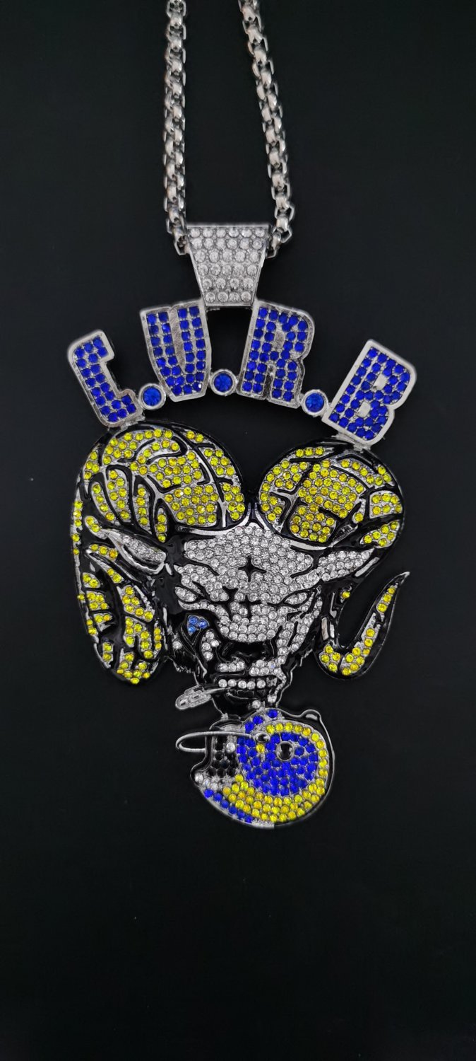 St.Louis rams necklace