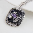 Green Bay Packers glad necklace