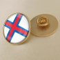 Faroe Islands Map Flag National Emblem Brooch Badges Lapel Pins
