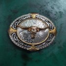 Western Bull Head Cowboy Belt Buckles