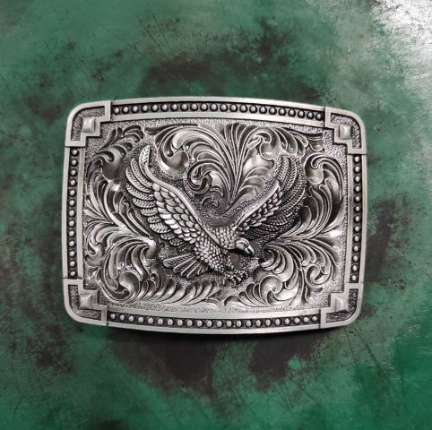 Western Cowboy Flying Eagle Belt Buckle For Men