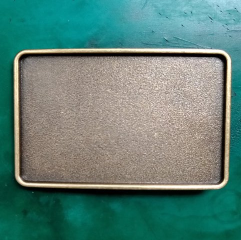 Bronze Blank Diy Cowboy Belt Buckle For Men Women Western Cowgirl Belt Head