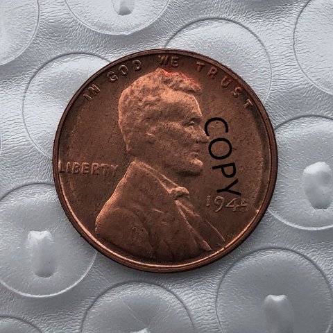 US Coin 1945 Lincoln Head One Cent Copy Coin