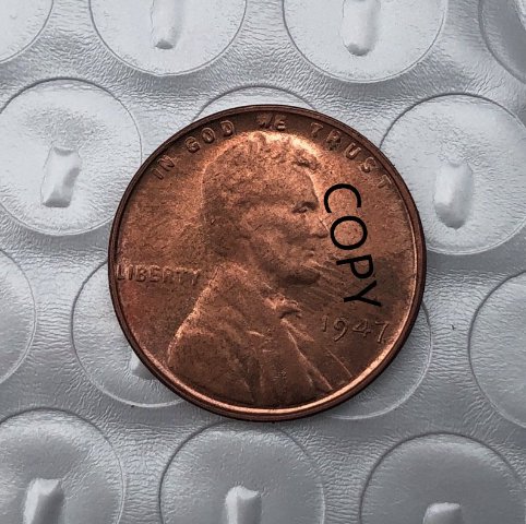 US Coin 1947 Lincoln Head One Cent Copy Coin