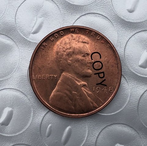 US Coin 1948 Lincoln Head One Cent Copy Coin