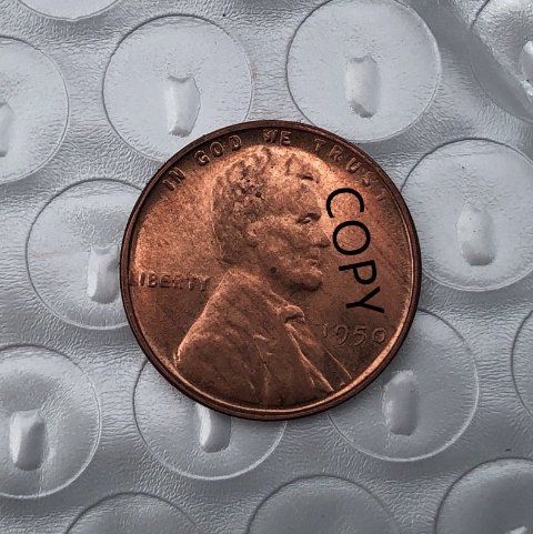 US Coin 1950 Lincoln Head One Cent Copy Coin