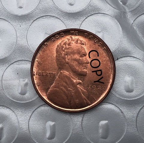US Coin 1922 Lincoln Head One Cent Copy Coin