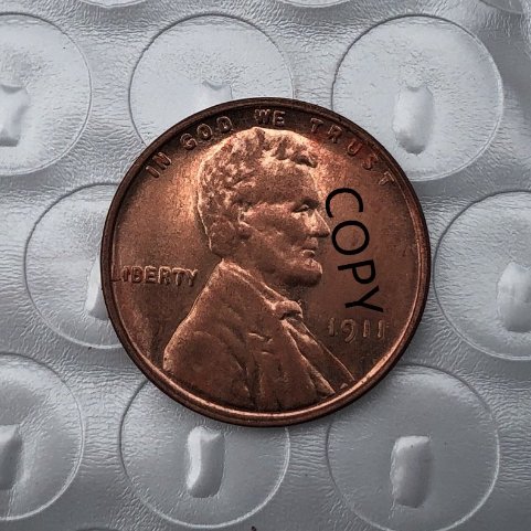 US Coin 1911 Lincoln Head One Cent Copy Coin