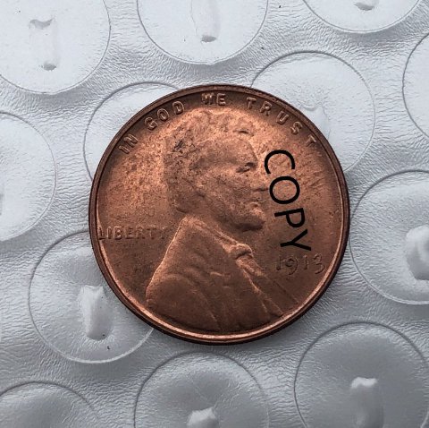 US Coin 1913 Lincoln Head One Cent Copy Coin