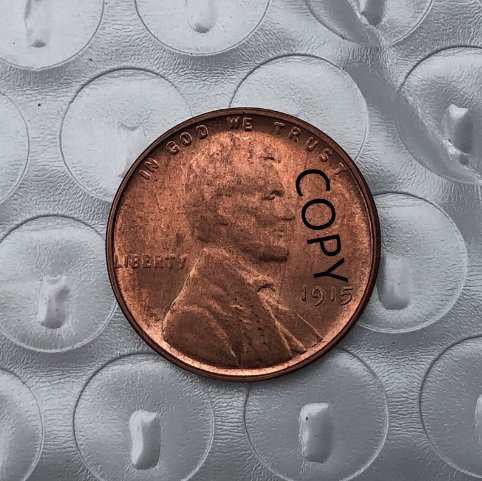 US Coin 1915 Lincoln Head One Cent Copy Coin