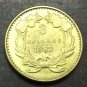 US Coin 1883 US $3 gold dollar Gold copy Coin