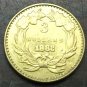 US Coin 1882 US $3 gold dollar Gold copy Coin