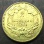 US Coin 1859 US $3 gold dollar Gold copy Coin
