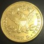 1902 United States Liberty Head (Motto on Reverse) $10 Gold Copy Coin