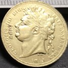 1824 United Kingdom 1 Sovereign - George IIII Copy Coin