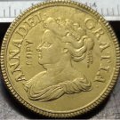 1714 United Kingdom 1 Farthing Copy Coin