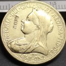 1893 United Kingdom 2 Pounds - Victoria Copy Coin
