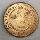 1918 Australia 1 Penny - George V Copy Coin