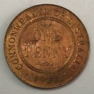 1933 Australia 1 Penny - George V Copy Coin