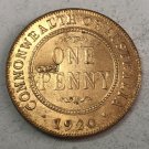 1920 Australia 1 Penny - George V Copy Coin