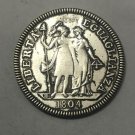 1804 Republic of Genoa (Ligurian Republic) (Italian states) 4 Lire Copy Coin