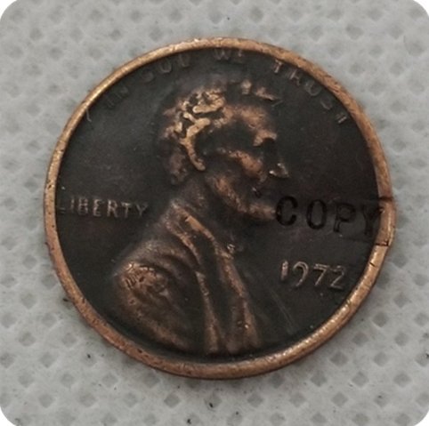 1972 Lincoln Wheat Cent Penny Copy Coins