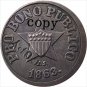 USA Civil war 1863 copy coins #11 No Stamp
