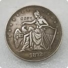 1872 $1 Amazonian Dollar Copy Coin