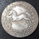 1650 Brunswick-Luneburg-Celle 1 Thaler-Christian Ludwig German Silver Plated Copy Coin