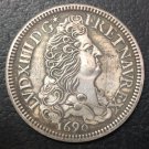1690-B France - Kingdom 1 Ecu - Louis XIV Copy Coin