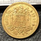 1944 Spain 2.5 Pesetas-Trial Strike Pattern Copy Coin