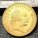 1915 Austria-Habsburg 1 Ducat-Franz-Joseph I Gold Copy Coin