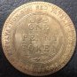 United Kingdom One Penny Suffolk-lowestoft Token Copper Copy Coin