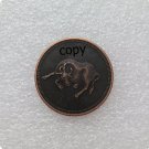 US Coin Bull Animal Copper Copy Coin-35.3mm